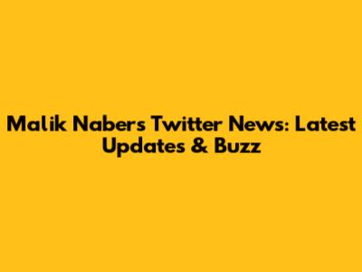 Malik Nabers Twitter News: Latest Updates & Buzz