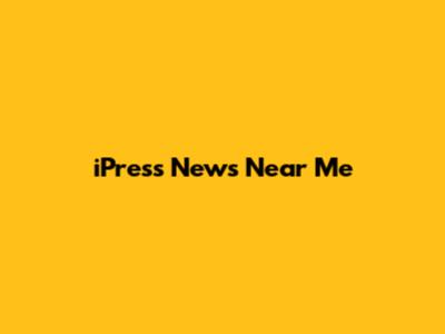 iPress News Near Me